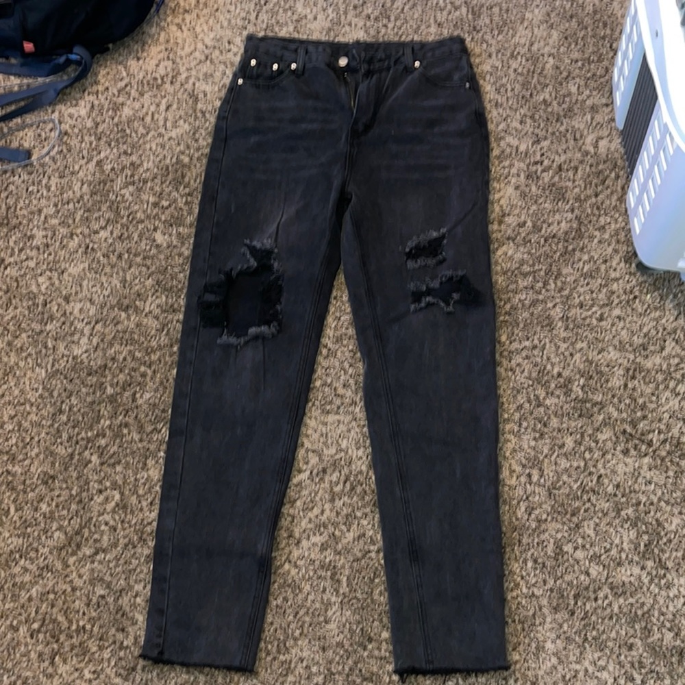 SHEIN Black Jeans